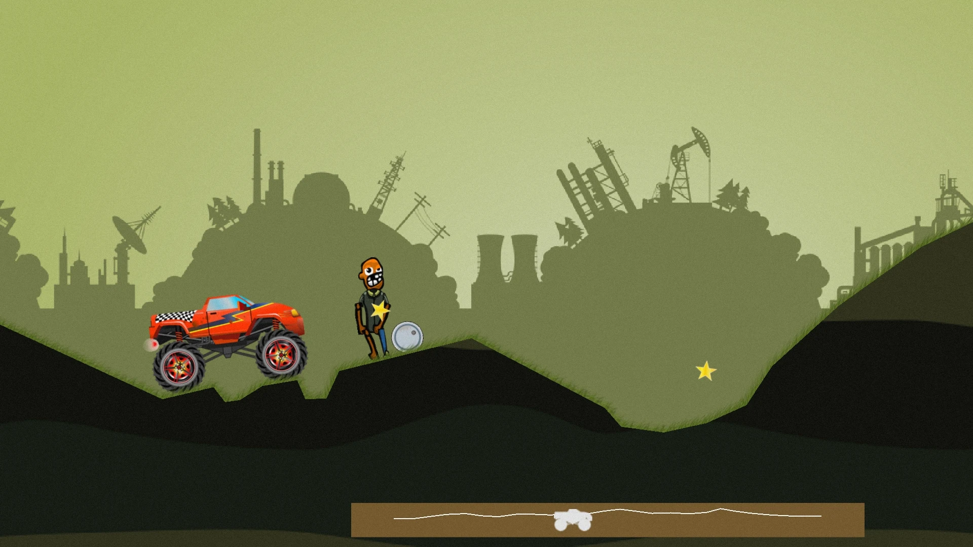 Mad Truck 2 - drive hit zombie screenshot