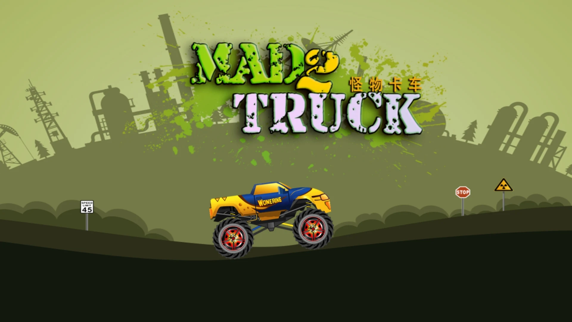 Mad Truck 2 - drive hit zombie screenshot